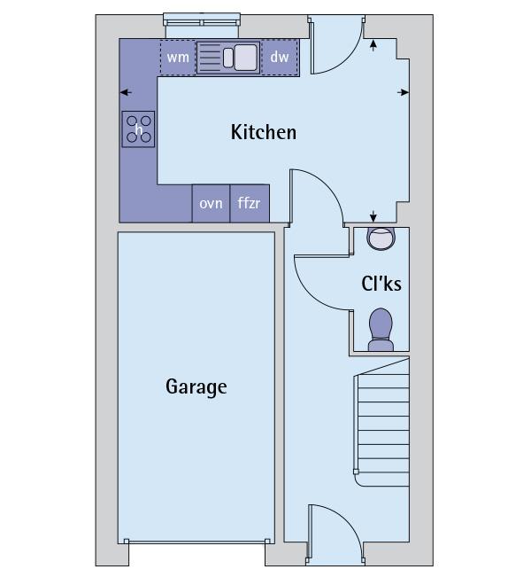 57 x 2.89 15' 0" x 9' 6" Sitting room/dining area 4.79 x 4.57 15' 9" x 15' 0" Bedroom 3 3.05 x 2.72 10' 0" x 8' 11" Second floor Bedroom 1 4.04 x 2.