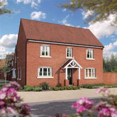 The Montpellier 4 bedroom detached home Open plan kitchen with dining area and French doors to rear garden Sitting room also with French doors to garden En suite and built-in wardrobe with sliding