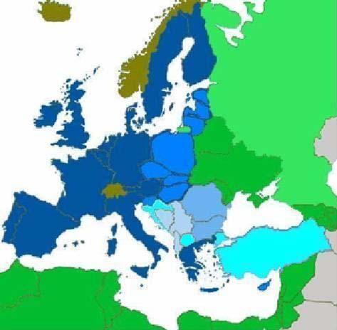 1. The geography of EU, enlargement and ENP (old) EU Member State (new) EU Member States (integration) EFTA