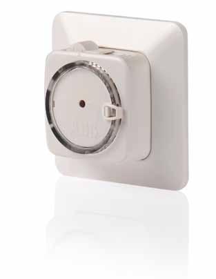 Jussi floor thermostat with fault current guard The Jussi thermostat range by ABB is complemented with a floor thermostat that has an integrated fault current guard.