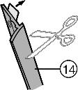 11 u Detach the connecting cable from the rear of the appliance, removing the cable holder because otherwise there will be vibratory noise!