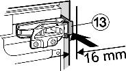 1 For appliances with permanently plumbed in IceMaker: u connect the IceMaker according to the section on water connection.* u Removecovers Fig. 11 (4). u Fit the equaliser trim Fig.