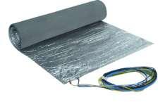 ALUMINUM CCPE FS Fixed size-simplifies planning & installation Already stuck to CCPE insulation The Aluminum CCPE FS Mat is specially designed as a fix sized mat to simplify the planning and