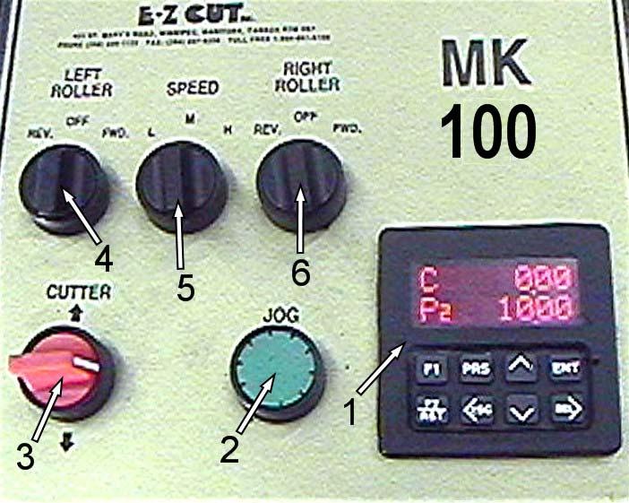 MK-100 PARTS LIST Control Panel KEY PART NUMBER QTY DESCRIPTION 1 LGD-00-000 1 Green Screen Electronic Counter 2