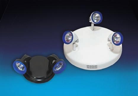 EF150 / EF150D / EF150T Color: White or black EF150 : Single compact adjustable decorative lighting head Dimensions: 4.48 diameter base, 5.