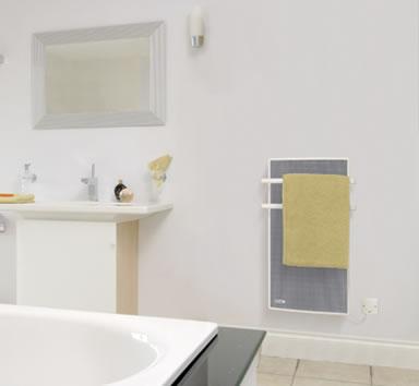 Apollo range Features Compact, stylish casing with distinctive curved grille. Two fixed towel hangers (not heated).