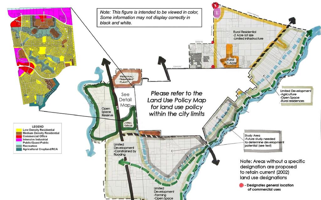 Elk Grove General Plan Land Use Element Figure LU-2: Planning Area Land