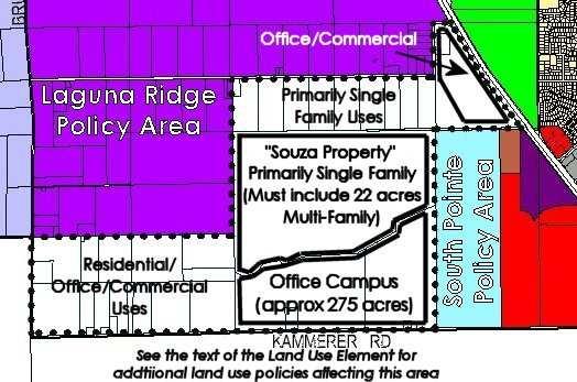 Elk Grove General Plan Land Use Element LAND USE POLICY AREA: SOUTHEAST POLICY AREA LU-32 The following general criteria shall apply to the Southeast Policy Area as shown on the Land Use Policy Map