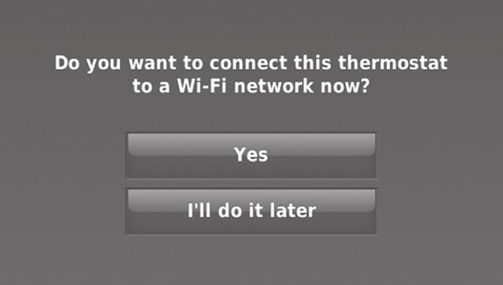 2 Connect to your Wi-Fi network 2.1 Connect the Wi-Fi network Important! Wi-Fi connection is required for voice. After touching Done on the final screen of the initial set up (Step 1.