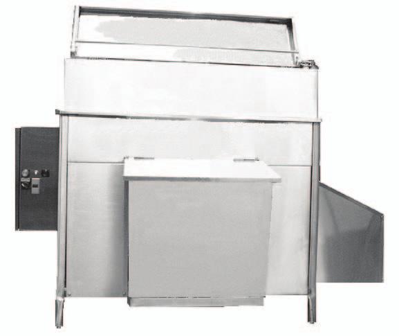 Tray Washer Accessories Insinger TD-321-2 Tray Dryer Advantages: Efficient Air Wiper design reduces potential bacteria