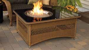 fire pit tables Rivers Edge Fire Pit Table Beautiful tile top that looks like slate Outdoor-rated stucco and