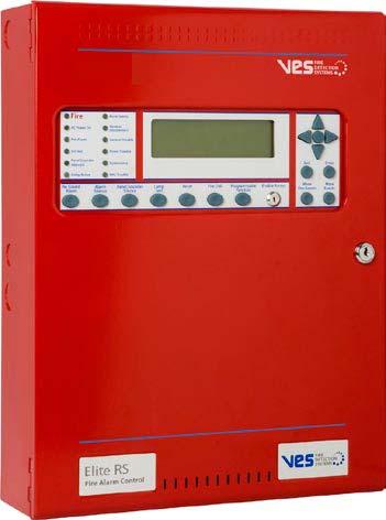 Elite RSA Analog Addressable Fire Control Panels (1 or 2 Loops) Apollo Protocol VF0850 (1 Loop) VF0860 (2 Loops) Standard Features One full SLC circuit expandable to two 3 programmable relays 5.
