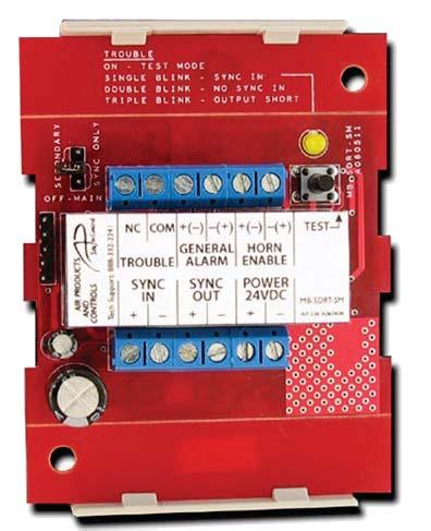 via onboard Trouble LED Overview The MultiFlex family of the smoke detector sounder cases and synchronization modules provide today s most advanced functionality and performance, delivering flexible