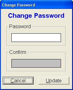 Figure 7-3: Password Setting No password is set