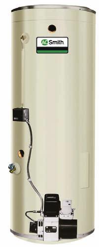 CONSERVATIONIST DURACLAD OIL-FIRED TANK-TYPE WATER HEATERS 80% Thermal Efficiency!