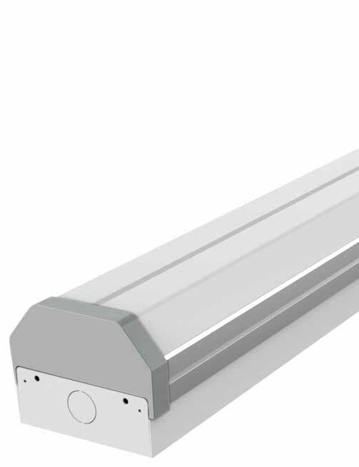 Ideally suited for commercial applications including offices, classrooms, garages, hallways, health care and storage facilities, it can easily be surface mounted or