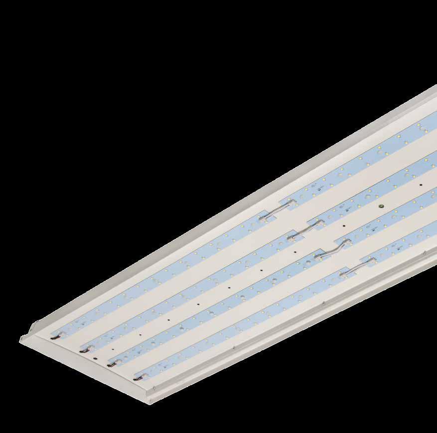 This 4 foot linear high bay will save up to 75% power, delivers 20K lumens and is DLC qualified.