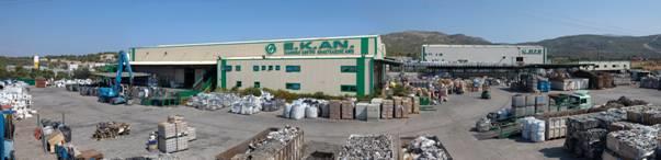 The company is the central disposal point in southern Greece and is also the largest recycler of electro scrap in the country. In 2004 EKAN