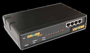 All RAMOS units come with software for configuring IP addresses suitable for your computer network.