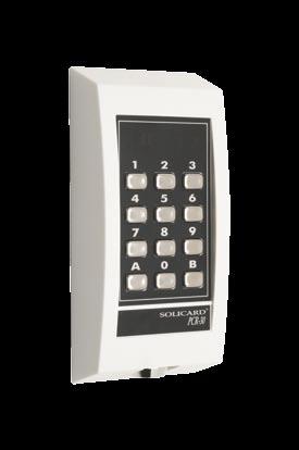 Access Control, xxxxxxxxxxxx SOLICARD PCR-30 PCR-30 can control both electric strike and electrical lock. By the control unit connection you simplify the administration of the authorities.