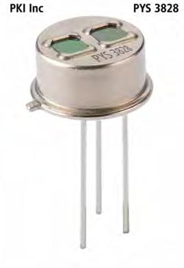 Pyroelectric detectors for GS MONITORING Pyrodetectors For Gas Monitoring nd Measuring PYS 3828 (2+1) Channel DigiPyro Gas Sensing and Monitoring Digital Output Two optical channels Temperature.