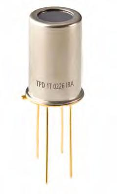 Pyroelectric detectors for mesurement Thermopile Detectors With Integral Optics TPD 1T 226 IR, TPiD 1T 226 L5.