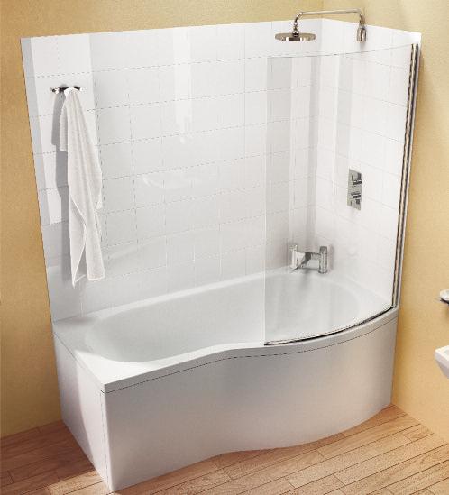 EcoRound Shower bath 1700x900/740mm RH EcoRound bath screen EcoRound Front & End panel EcoRound bath screen 820x1450mm (reversible) 203 EcoRound front bath panel 1500mm 92 EcoRound