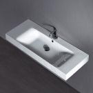 Cento design Marc Sadler ** Cento 100x45cm basin, 1 tap hole 501 1000