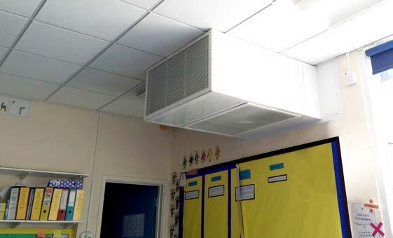 HTM Case Study Thomas Hickman School System installed on 02/09/2014 and data logged until 02/03/2015 Classroom is approximately 5 m x 9 m (area = 45 m 2 ) Ceiling height 3.