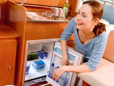 Unbeatable performance Perfect in every detail Home-like cooling comfort Equipped with Danfoss high-tech compressors, the well-proven refrigerators in the WAECO series provide outstandingly