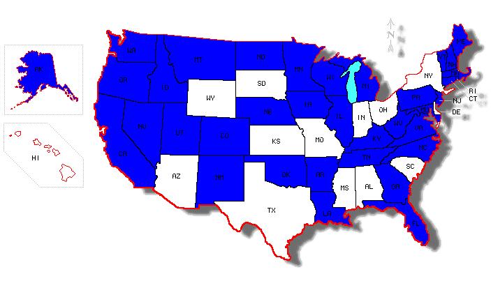 Dec. 31, 2011 36 states (72%)