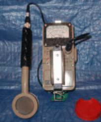 Ludlum Model 12 Ratemeter GENERAL INFORMATION Equipment Name: Model: Ludlum Ratemeter Meter Model 12 Count Ratemeter Equipped with Model 44-9 Geiger-Meuller Pancake Probe Manufacturer: Ludlum
