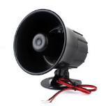 Tampering Protected Siren SIR/PL Outdoor siren with flasher ; Acoustic pressure: 120 db @1 m; Tamper switch contact: 1A / 12V ; Flash