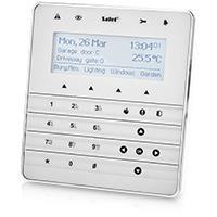 SATEL INT-KLFR-SSW / INT-KLFR-WSW LCD keypad for INTEGRA control panels The INT-KLFR keypad has been designed for users who prefer a traditional interface to operate the alarm system, but also expect