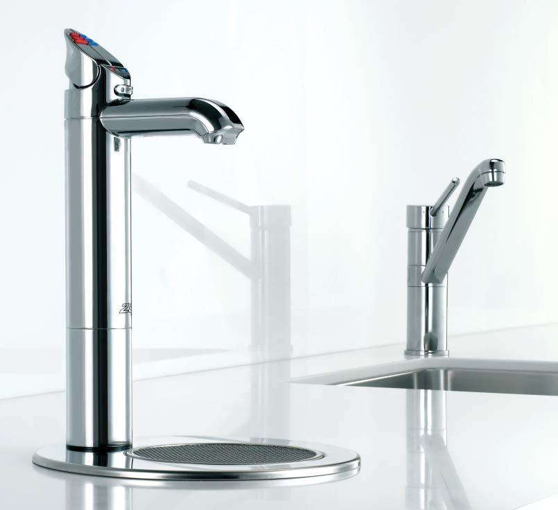 Installation and Operating Instructions Zip HydroTap 4-in-1 and Zip HydroTap 3-in-1 Filtered Boiling and Chilled water plus Hot and Cold water for kitchens and tea rooms.