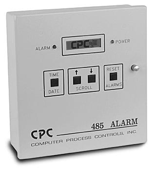 Other features of the alarm panel provide the user with additional information and capabilities: Alarm reset Date and time adjustment Storage of twenty separate alarms Audible annunciation can be set
