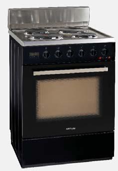 MODEL AFE607 FREESTANDING COOKERS 60CM FREESTANDING VULCAN SERIES COOKER WITH EGO ELEMENT COOKTOP ELECTRIC OVEN Power light 7 oven functions 65 litre oven capacity 5 oven cooking shelves