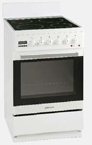 MODEL AFC607 FREESTANDING COOKERS 60CM FREESTANDING VULCAN SERIES COOKER WITH CERAMIC COOKTOP