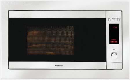 365 MODEL AMO31TK MICROWAVE OVENS MICROWAVE WITH ATTACHED TRIMKIT MICROWAVE OVEN Easi-tronic microwave with stainless steel interior and cavity Push button door Capacity 31 litres Power output 900W