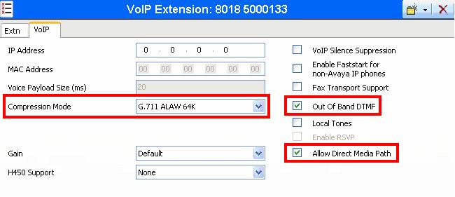Figure 9: Extensions: VoIP Tab 3.1.4.