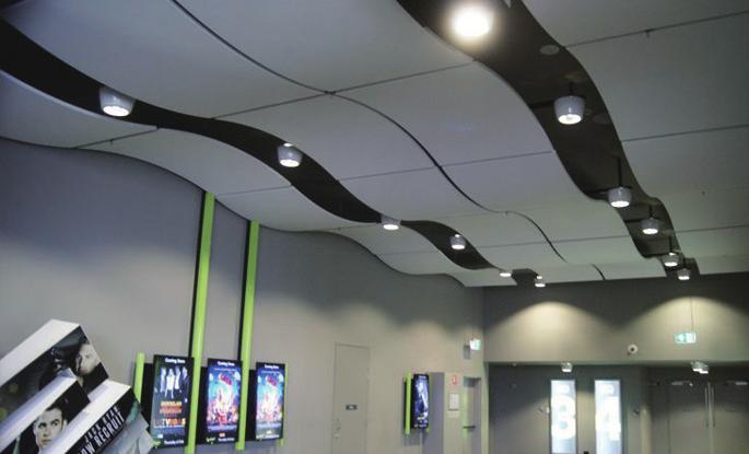Ceiling Solution: MetalWorksTM Vector Lead