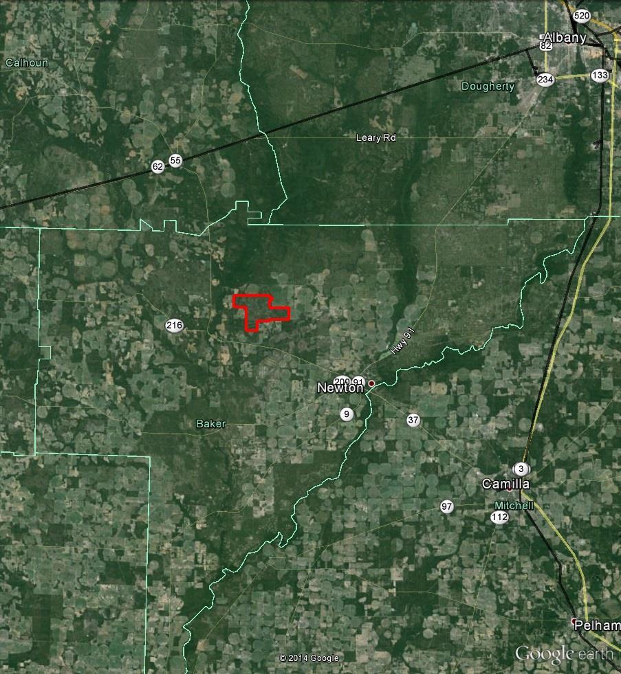 5 Local Map Newton, GA, the county