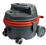Wet/Dry Vacuums EVO EVO has a 1,000 watt super high speed motor It is extra quiet for sound sensitive areas, only 57dB(A) It has a power receptacle for optional motorized power head.