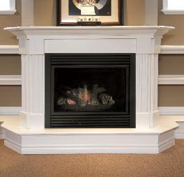 Direct Vent Fireplace Systems CDV SERIES Installing a direct vent fireplace from Majestic is a great way to include elegance and warmth