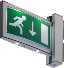 Serenga Escape LED exit signs Modular ease for every phase of the construction process Serenga Escape exit signs offer tremendous scope and advantages to architects, designers, consultants,