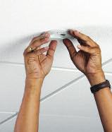 hoses, and other points of emphasis Easy-fit installation Installing downlighters is a straightforward process.