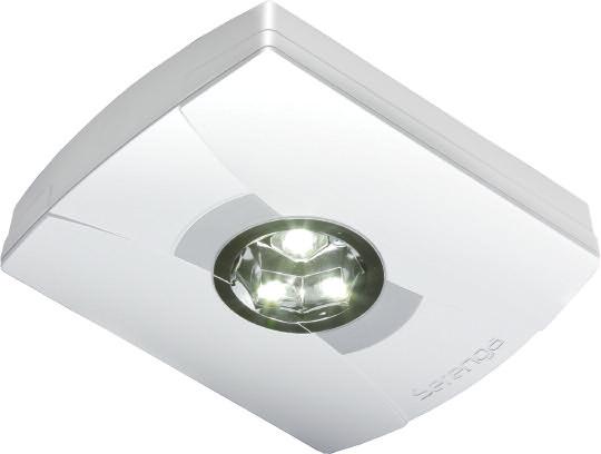 The luminaire unit houses a sophisticated control module which manages power to the lamp and battery (for self-contained versions) to ensure optimum performance.