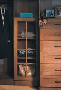 dress up a large walk-in, and door and drawer front