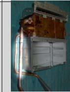 indoor or outdoor units 1. Ensure unit is isolated from water & power.. Remove the combustion fan.