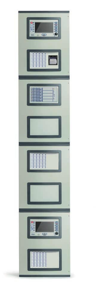 THE SYSTEM Cert. No. 911k EN 54-2 EN 54-4 EN 54-21 EN 12094-1 Multi-cabinet control panels Several cabinets (Max.